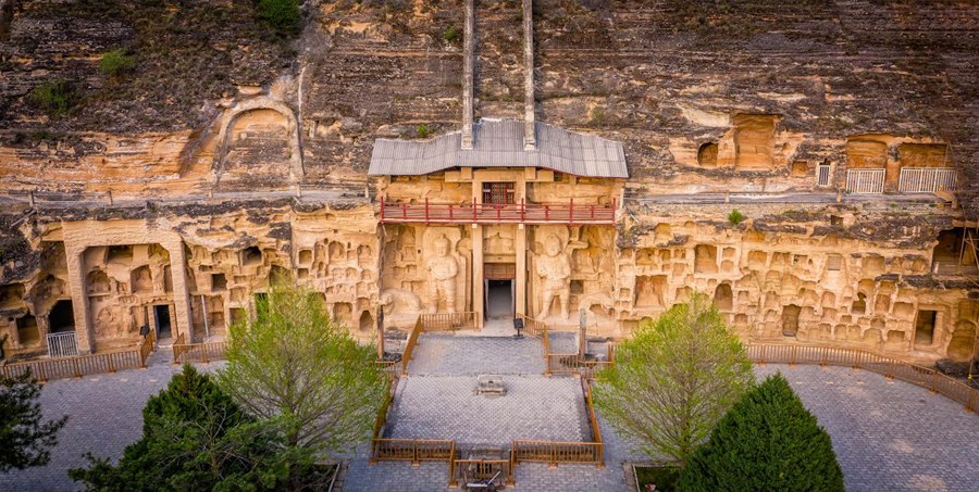 慶陽北石窟寺。甘肅省文旅廳供圖