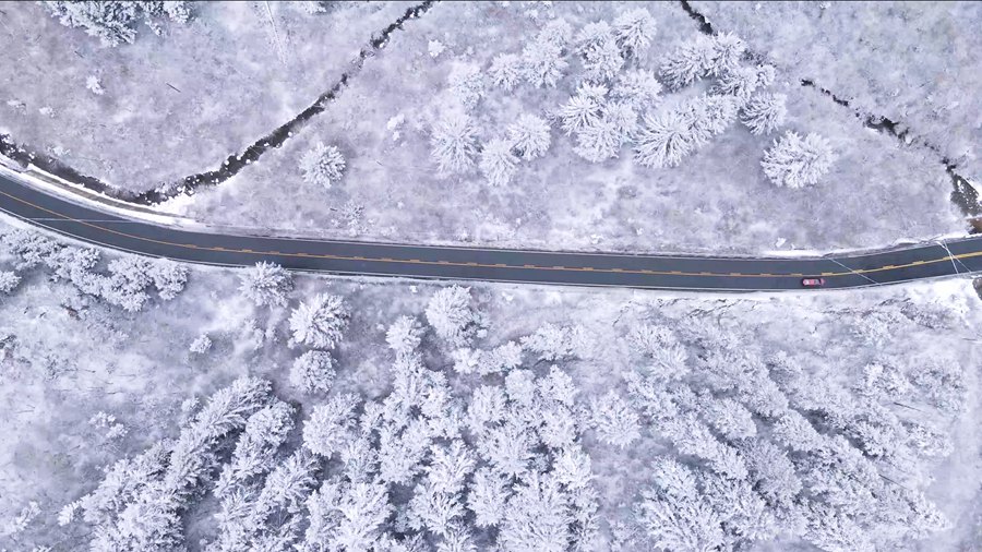 甘肅榆中：春雪潤興隆【2】