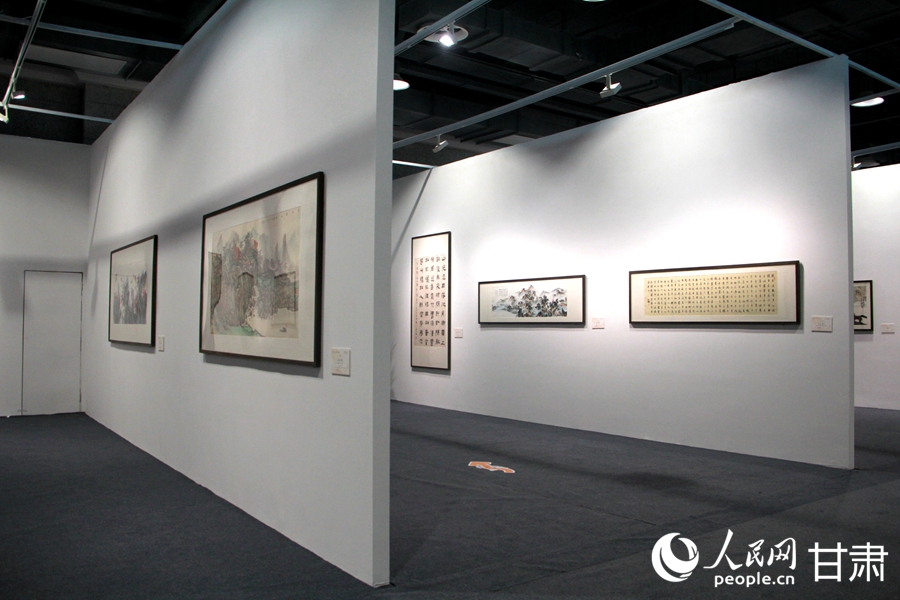 “一帶一路”國際書畫精品展亮相敦煌文博會【8】