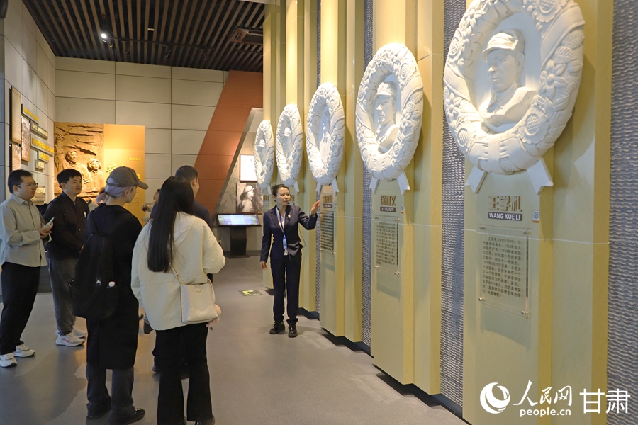 “兩點一存”耀華夏｜追尋紅色記憶 探訪蘭州戰役紀念館【7】