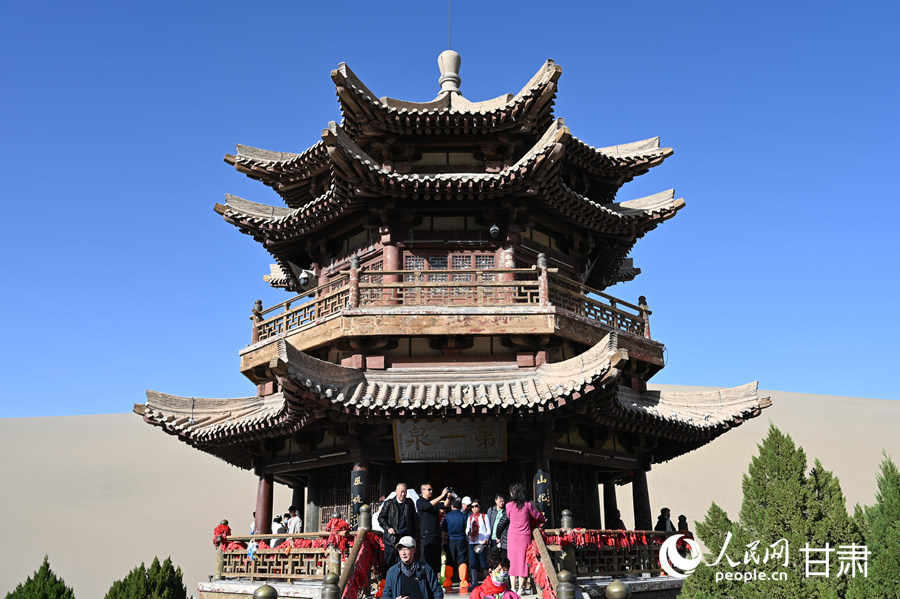 甘肅敦煌：駝鈴悠悠 大漠秋景醉游人【4】