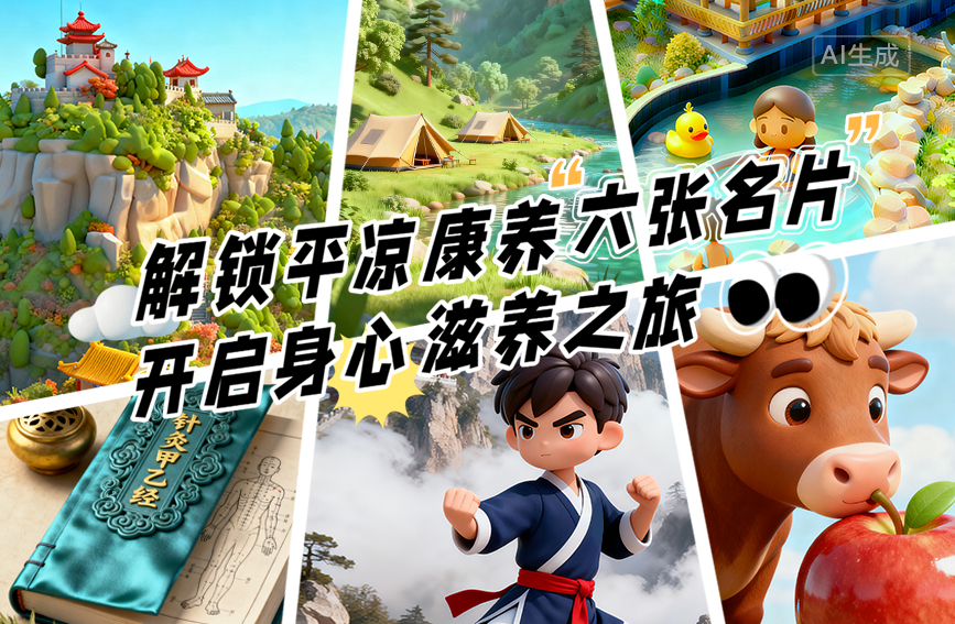 解鎖平涼康養六張名片 開啟身心滋養之旅