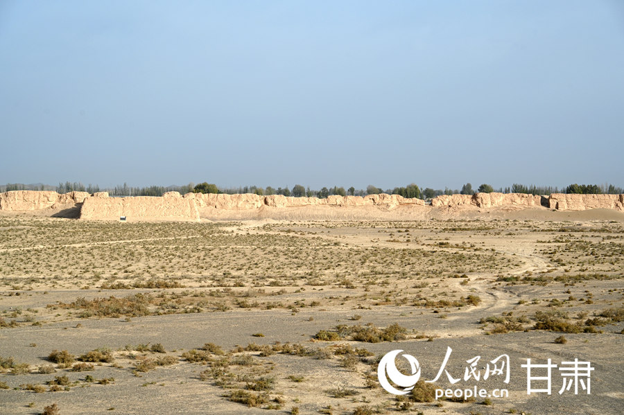 駱駝城遺址。